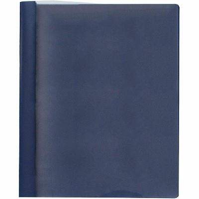 Business Source Report Covers Clear Front 1/2" Cap 8-1/2"x11" 25/BX DBE 78514