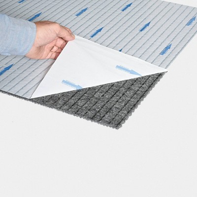 Denim Blue 24" x 24" Peel and Stick Carpet Tiles