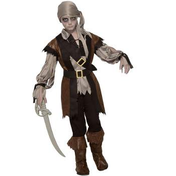 Forum Novelties Boys Zombie Pirate Boy Costume