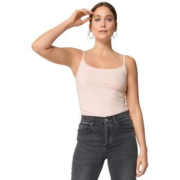 Roaman's Women's Plus Size Bra Cami With Adjustable Straps - 3x, Purple :  Target