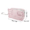 Unique Bargains Women's Portable Solid Color Makeup Bag 1 Pc - 2 of 3