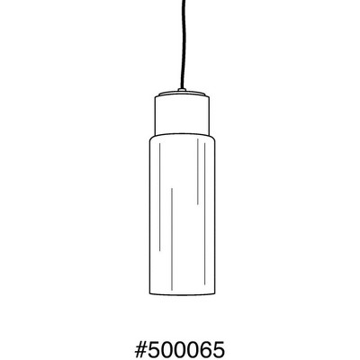 Brushed Nickel LED Pendant with Polished Opal Glass Shade