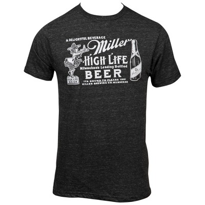 Mens Miller High Life In The Moon Label T-Shirt