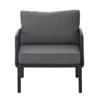 BEAFUP Outdoor Patio Club Chair, Modern Patio Furniture, Waterproof Thick Cushion Deep Seating for Porch, Balcony - 4 of 4