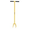 3-Piece Garden Tool Set with Claw, Cultivator, and Edger - Hound Dog - 2 of 4