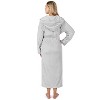 PAVILIA Fleece Robe For Women, Plush Warm Bathrobe, Fluffy Soft Spa Long Lightweight Fuzzy Cozy, Satin Trim - 2 of 4
