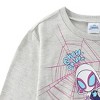 Marvel Spider-Gwen Ghost Spider Girls Long Sleeve Tulle Dress for Toddler and Big Kids - 2 of 4