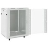 vidaXL 15U Network Cabinet 19" IP20 Gray 20.9"x15.7"x31.5" - 2 of 4