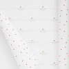 2Sheets Rose Pattern Gift Wrap Set Pink/White - Sugar Paper™ + Target