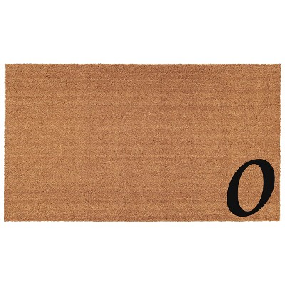 Calloway Mills 153622436O Urban Chic Monogram Doormat 24 In. x 36 In. (Letter O)