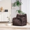 Soft Fluffy Corduroy Fabric Bean Bag Chair,Modern Bean Bag Chair,Bean Bag Chair For Bedroom-Cuddlewood - 3 of 4