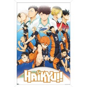 Trends International Haikyu!! - Key Art 2 Framed Wall Poster Prints - 1 of 4