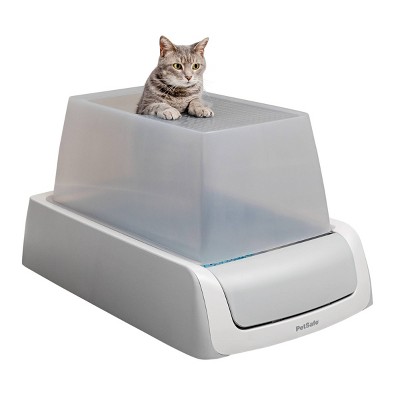 Photo 1 of PetSafe ScoopFree Covered Self-Cleaning Cat Litter Box; No More Scooping - 2nd Generation or Smart WiFi Connected, iOS/Android App with Health Counter - Automatic Cat Litter Box, Crystal Cat Litter