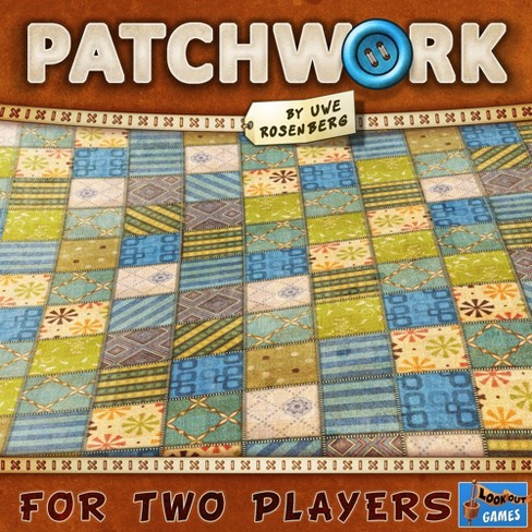 Ullenboom Manta de juegos Patchwork gris menta 120x120 cm 