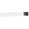 vidaXL Chicken Cage Anthracite Galvanized Steel Large Chicken Cage - 2 of 4