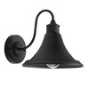 Graylyn 9" Outdoor Wall Sconce (Set of 2) - PLT7016 - Black - Safavieh - 3 of 4