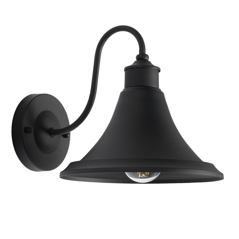 Graylyn Outdoor Wall Sconce Lights (Set of 2) - Black - Safavieh., 3 of 7