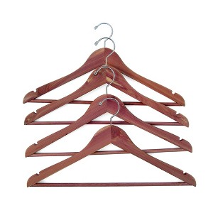 Cedar Hangers, 4 pack, with Swivel Hook and Fixed Bar - 1 of 3