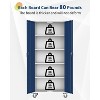 71 Inch Garage Storage Cabinet with Wheels, Heavy-Duty Metal Tool Locker with Door Pegboard & 4 Adjustable Shelves, Steel Rolling Tool Cabinet - 3 of 4