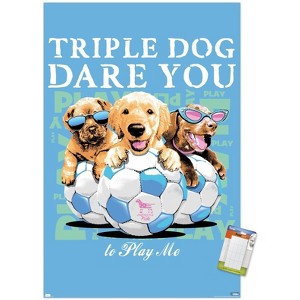 Trends International Jim Baldwin - Triple Dog Dare You Unframed Wall Poster Prints - 1 of 4