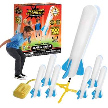 Stomp Rocket Original Jr. Glow Rocket Launcher for Kids'
