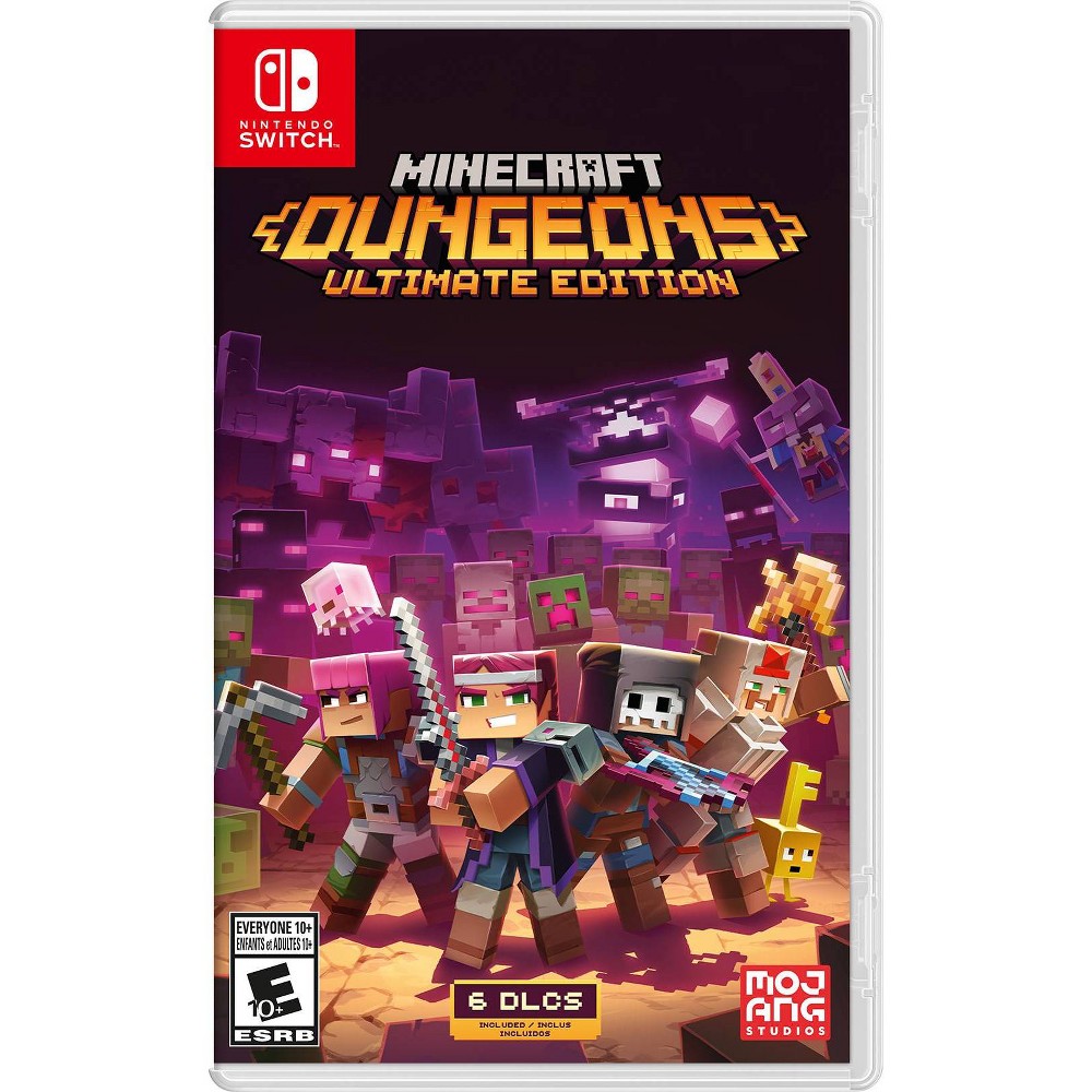 Photos - Game Nintendo Minecraft Dungeons: Ultimate Edition -  Switch 