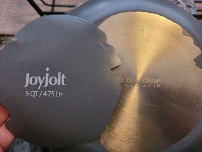 Joyjolt Joyful 4 Kitchen Glass Food Mixing Bowls With Lids - Purple : Target