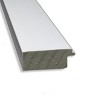 31" x 25" Non-Beveled Cabinet Narrow Bathroom Wall Mirror White - Amanti Art - 2 of 4