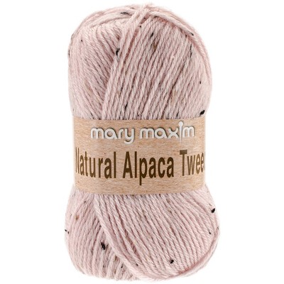 Mary Maxim Natural Alpaca Tweed Yarn