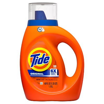 Tide Original HE Deep Cleaning Concentrated Liquid Laundry Detergent Soap - Thumbnail 2