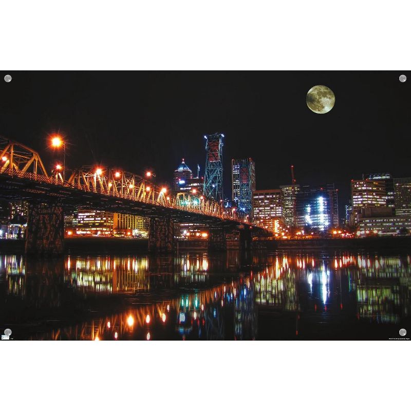 Trends International Cityscapes - Portland, Oregon Unframed Wall Poster Prints, 4 of 7