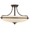 Quoizel Lighting Griffin 4 - Light Semi-Flush Mount in  Palladian Bronze - 2 of 2