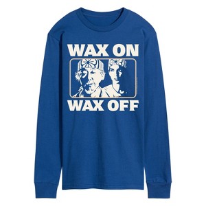 Men's - The Karate Kid - Wax On Wax Off Long Sleeve Graphic T-Shirt - 1 of 3