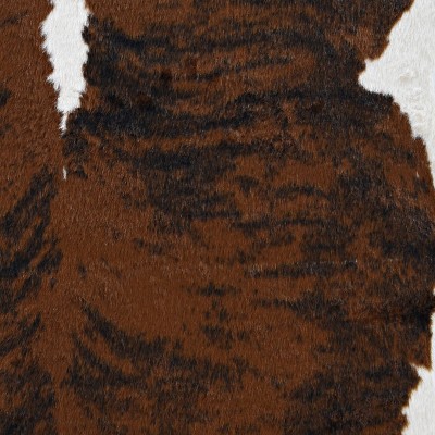 Grey Mix 5' x 7' Tufted Synthetic Cowhide Rug