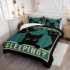 Cute Cat Bedding Full Size, Cartoon Animal Comforter Set, Bedding for Kids Girls Boys Teens, Kids Comforter Set for Cat Lover,1 Quilt 2 Pillowcases - 2 of 4