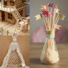 Unique Bargains Unfinished Round DIY Crafts Home Decor Wood Sticks 10 Pcs - 4 of 4