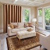 Traditional Floral Medallion Ornamental Indoor Runner Area Rug by Blue Nile Mills - 2 of 4