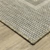 Captiv8e Designs Tobago Classic Tone on Tone Bordered Beige/Black Indoor/Outdoor Rug - 3 of 4