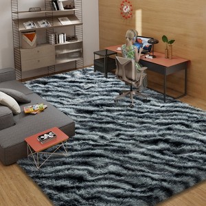 5x7 Area Rugs for Bedroom, Soft Fluffy Shaggy Rug for Living Room Kids Room Home Decor - 1 of 4