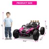 24V Ride on Car for Kids, Kids Electric Car with Remote Control, Electric Ride on Toys with Bluetooth LED Lights for Kids 3-8 Years - 2 of 4