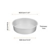 Unique Bargains Removable Loose Bottom Cake Pan 1 Pc - 2 of 4