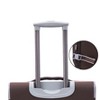 Coolife Softside Upright Luggage Set , Lightweight,4-Piece (20//24/28/32),Brown - 3 of 4