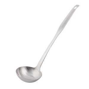 Unique Bargains Home Kitchenware Stainless Steel Soup Porridge Spoon Ladle 1 Pc - 1 of 3