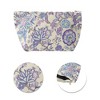 Unique Bargains Durable Print Makeup Bag Purple 1 Pc - 4 of 4