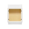 HOMLUX Easy-DIY Ready to Assemble Bath Vanity Cabinet without Top in Shaker White - 4 of 4