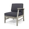 PAGED Patio Dining Chairs Outdoor Dining Chairs with Cushions, Right Arm for Garden, Backyard, Balcony - 4 of 4