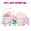 Yummiland Beauty Bag Playset Lip Gloss Doll - Cupcake Bag Includes Callie Birthday Cake, Nail Polish + Nail Stickers, Body Shimmer - 4 of 4