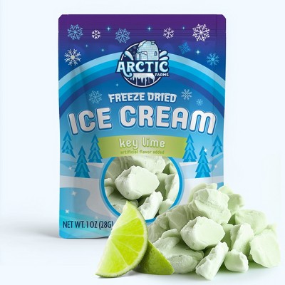 Arctic Farms Freeze Dried Ice Cream That Does Not Melt (Bits) (Key Lime)