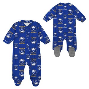 NHL Buffalo Sabres Infant Boys' Sleeper Bodysuit - 1 of 3