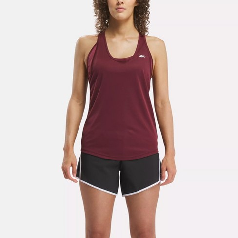 Reebok Workout Ready Mesh Back Tank Top Xl Classic Maroon : Target